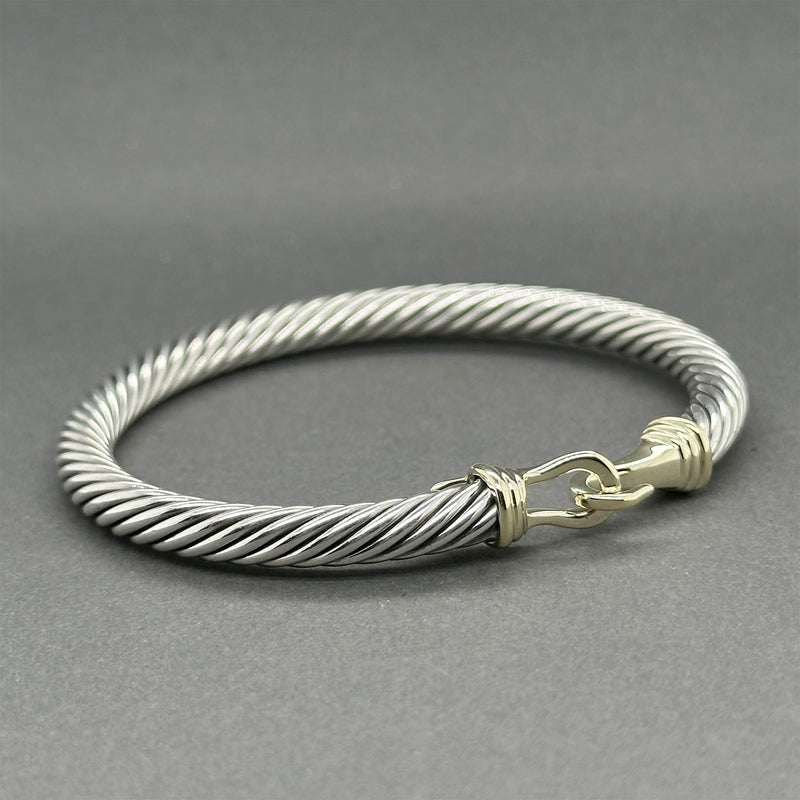 Estate David Yurman SS 14 Buckle Classic Bracelet