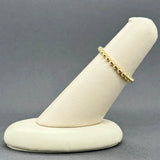 Estate 18K Y Gold 2.21mm Beaded Ring