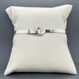 Estate Tiffany & Co. SS 18 Hook & Eye Bracelet