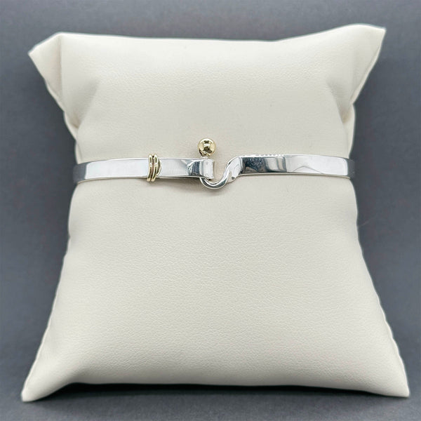 Estate Tiffany & Co. SS 18 Hook & Eye Bracelet