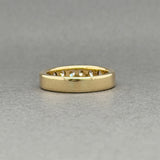 Estate 18K Y Gold 1.19ctw H/SI1-2 Diamond Anniversary Ring