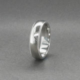 Estate Tiffany & Co. Platinum 6mm Milgrain Ring
