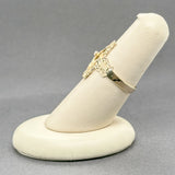 Estate 14K Y Gold Crucifix Ring