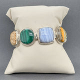 Estate SS Multi-Stone Bracelet