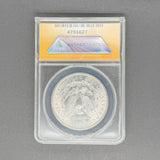 Estate 0.9 Silver 1885 US Morgan Dollar ANACS MS 60 Details Cleaned