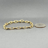 Estate David Yurman 18K Y Gold Madison Bracelet