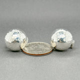 Estate Ippolita SS Glamazon Dome Earrings