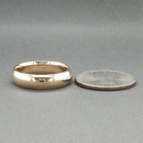 Estate 14K Y Gold 5.77mm Polished Ring