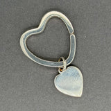 Estate Tiffany & Co. SS Heart Key Ring