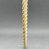 Estate 14K Y Gold 3.03mm 17.5” Rope Chain
