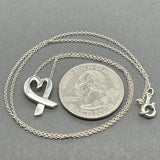 Estate Tiffany & Co. Picasso SS Loving Heart Necklace