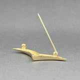 Estate Tiffany & Co. 18K Y Gold Large Seagull Pin