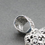 Estate John Hardy SS 18 Dot Heart Pendant