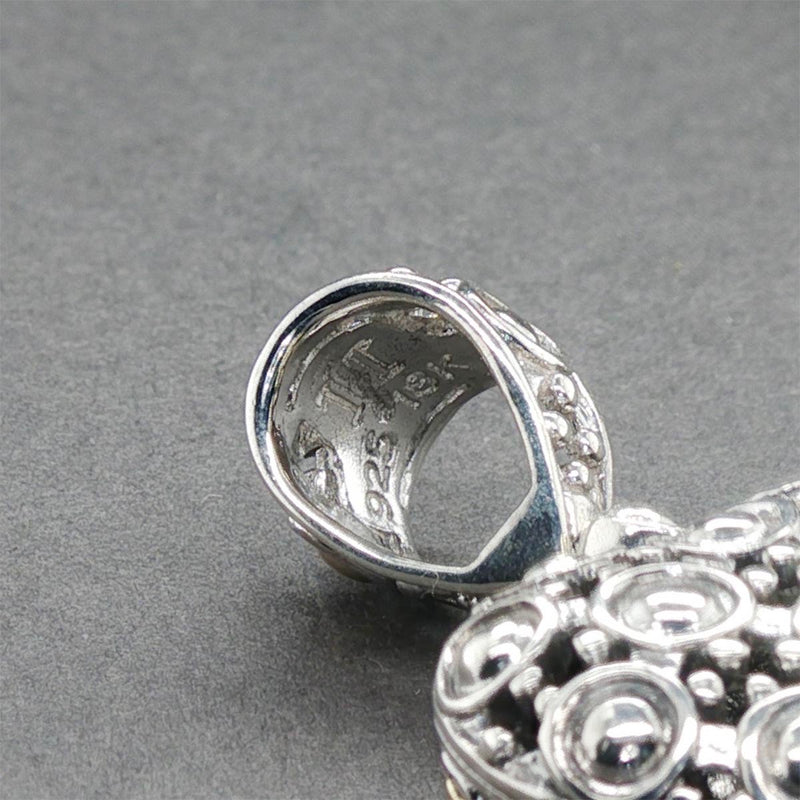 Estate John Hardy SS 18 Dot Heart Pendant