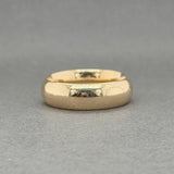 Estate 14K Y Gold 6.9mm Polished Ring