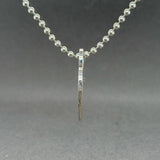 Estate Tiffany & Co. SS Heart Tag 34” Pendant