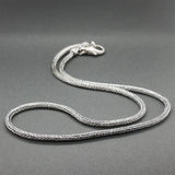 Estate SS 2.63mm 18” Woven Wheat Chain