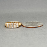 Estate 14K Y Gold 0.61ctw H-J/SI1-I1 Diamond Ring