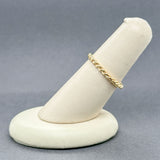 Estate Tiffany & Co. 18K Y Gold Rope Ring