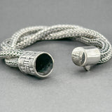 Estate SS Twisted Woven Bracelet