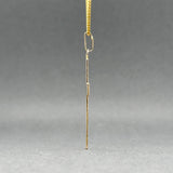 Estate 14K Y Gold 30.54mm Cross Pendant