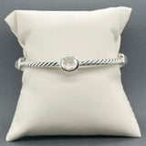 Estate David Yurman SS Color Classics Bangle Bracelet