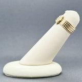 Estate 14K Y Gold Buckle Ring