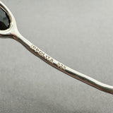 Estate Ippolita SS 6.80ctw Onyx Rock Candy Bangle Bracelet