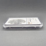 Estate 0.999 Fine Silver 1987 American Silver Eagle NGC MS 69 e