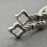 Estate David Yurman SS Classic Cable Hoop Earrings