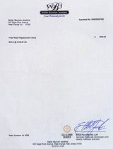 Estate 14K W Gold 1.67ctw H/SI1-2 Diamond Chevron Ring