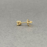 Estate 14K Y Gold 0.16ct K/I1 Diamond Single Stud Earring