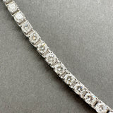 Estate 14K W Gold 4.64ctw G-H/VS2-SI1 Diamond Tennis Bracelet