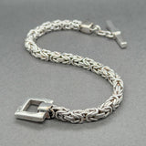 Estate SS 4.8mm Byzantine Toggle Bracelet