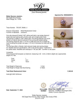 Estate 14K Y Gold 0.16ct I/SI2 Diamond Single Stud Earring