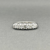 Estate 14K W Gold 0.47ctw 5 Diamond Ring