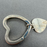 Estate Tiffany & Co. SS Heart Key Ring