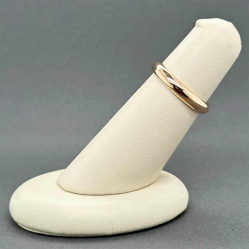 Estate Antique 14K R Gold 3.58mm Polished Ring