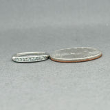 Estate Platinum 0.12ctw H/VS2-SI1 Diamond Ring