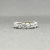 Estate Platinum 2.36ctw H/VS2-SI1 Diamond Eternity Ring