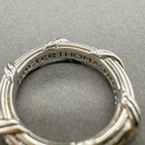 Estate Peter Thomas Roth SS Ribbon & Reed Ring