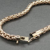 Estate 14K Y Gold 4.30mm Wheat Bracelet