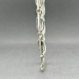 Estate SS 8.1mm 28.25” Fancy Bar Link Chain