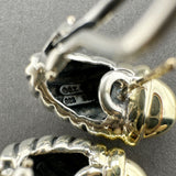 Estate David Yurman SS 14 Thoroughbred Shrimp Earrings