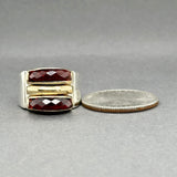 Estate Michael Dawkins SS 14 Garnet Cocktail Ring