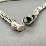 Estate John  Hardy SS Graduated 18” Icon Necklace