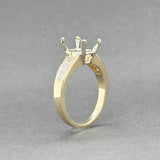 Estate 14K Y Gold 0,60 ctw H-SI1 Monture de fiançailles en diamant