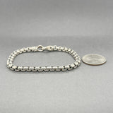 Estate Jai SS Box Bracelet