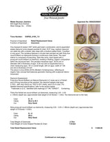 Estate 14K W Gold 2.75ctw G-H/VS2-SI1 Diamond Pendant