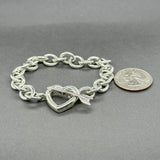 Estate Tiffany & Co. SS Heart & Arrow Bracelet